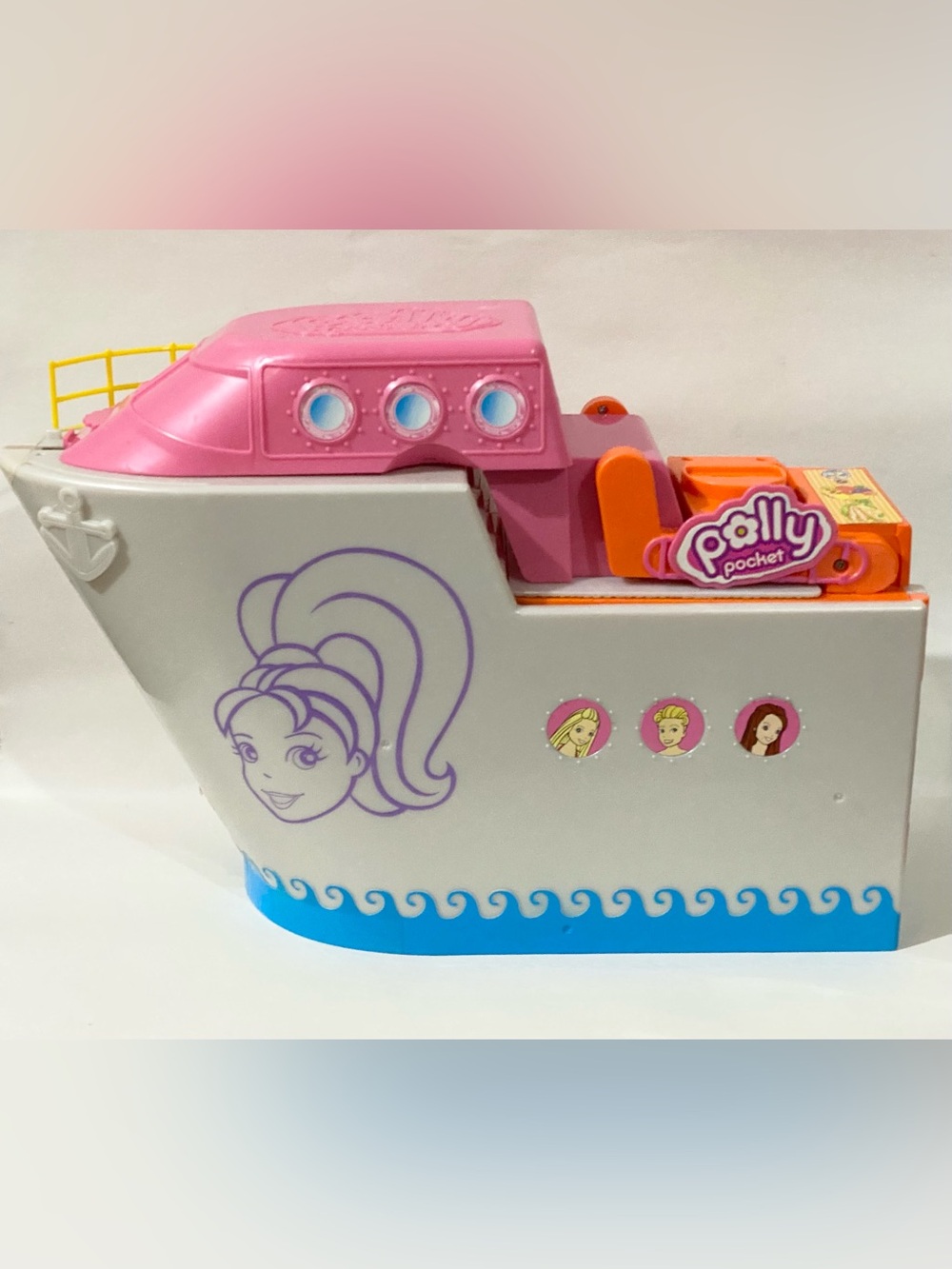 2006 Polly Pocket So Hip Cruise Ship Incomplete Mattel
